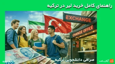 راهنمای کامل و حرفه‌ای خرید لیر برای دانشجویان در ترکیه